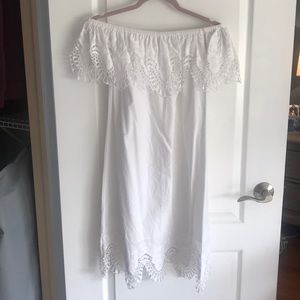 Off the shoulder dress